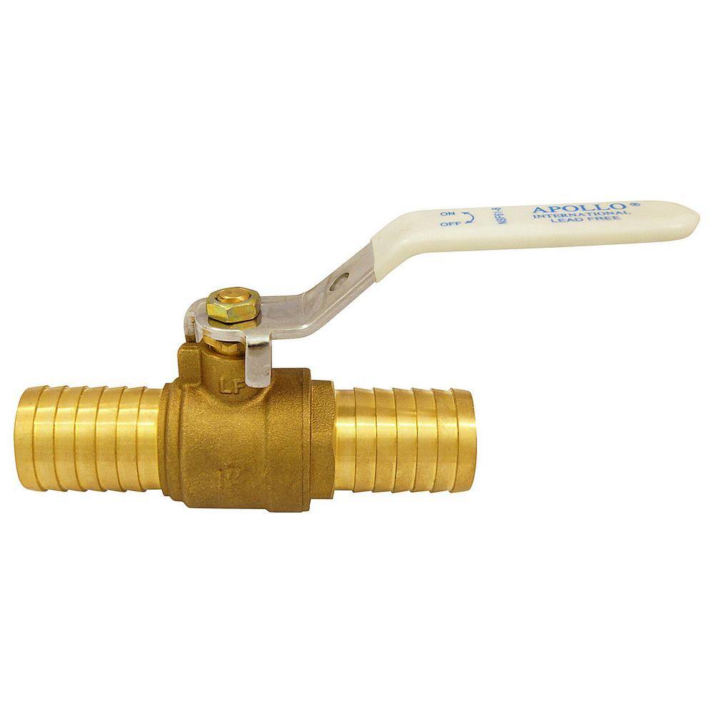 Apollo 1 in. Brass Insert Poly Ball Valve POLYV1