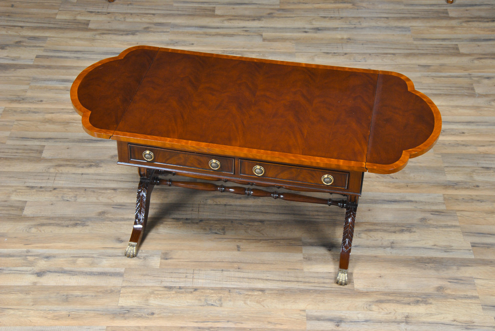 Lyre or Harp Coffee Table   Victorian   Coffee Tables   by Niagara Furniture  Houzz