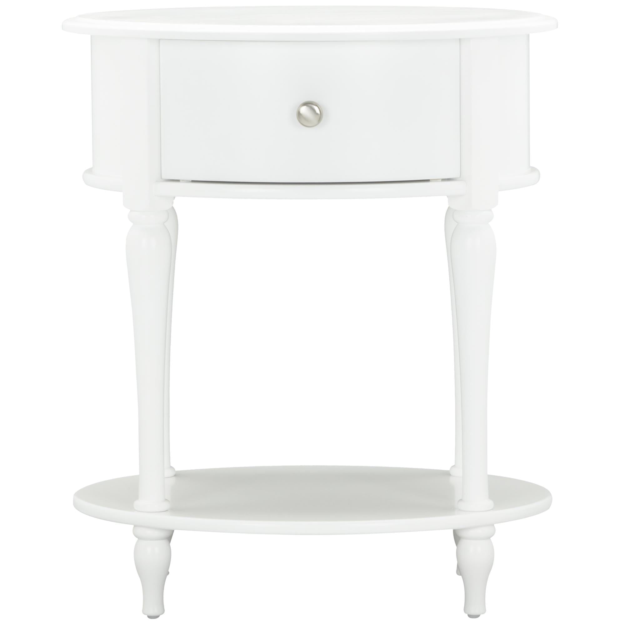 Little Seeds Rowan Valley Laren Oval Nightstand, White