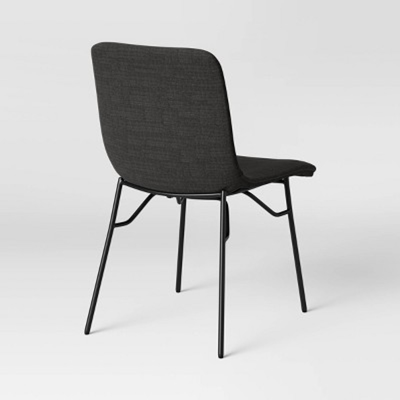 2pk Turnbull Upholstered Dining Chairs Dark Gray - Project 62™