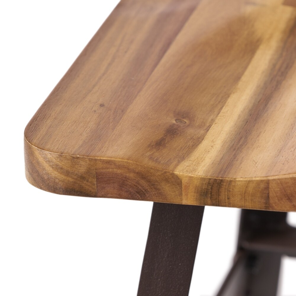 Ramona 3 piece Acacia Wood Bar Set by Christopher Knight Home