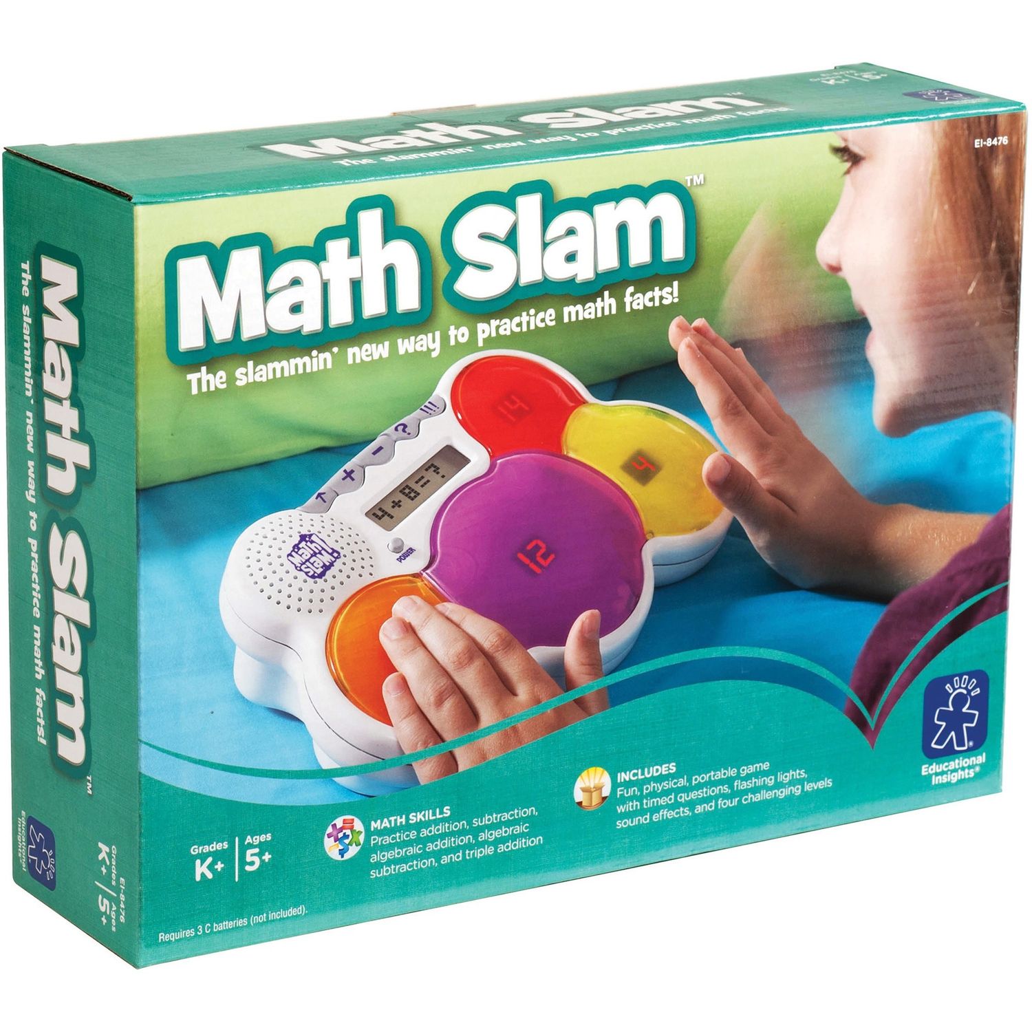 Math Slam Electronic Game by Educational Insights EII8476