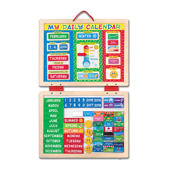 Melissa   Doug LCI9253 My First Daily Magnetic Cal...