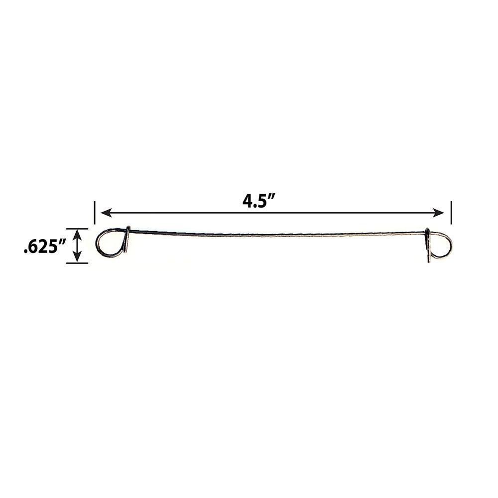 PROWORX 6 in. Steel Bar Ties (6000-Pack) 832081