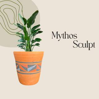 Clay planter Mythos Sculpt - Small 748561S