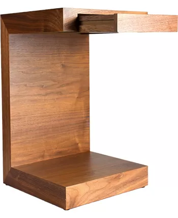 Moe's Home Collection Zio Sidetable Walnut