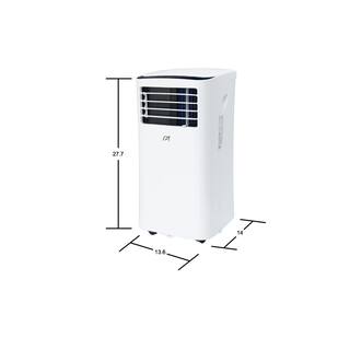 SPT 10000 BTU (7000 BTU DOE) Portable Air Conditioner with Dehumidifier with Remote in White WA-S7000E