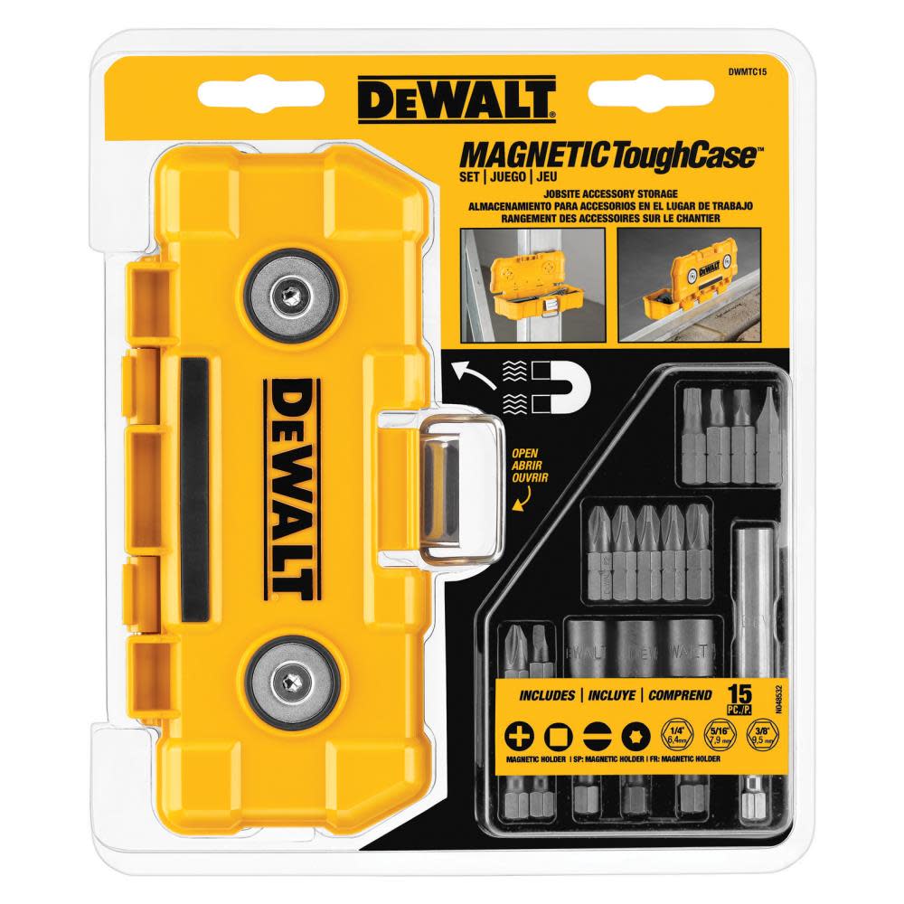 DEWALT MAGNETIC TOUGH CASE CONTAINER (DWMTC15) DWMTC15 from DEWALT