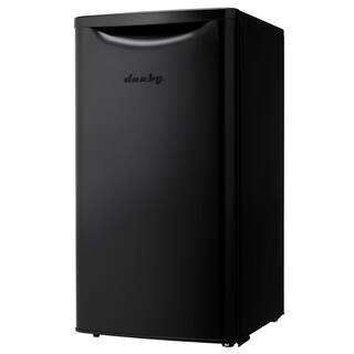 Danby 3.3 cu. ft. Retro Mini Fridge in Black without Freezer DAR033A6BDB