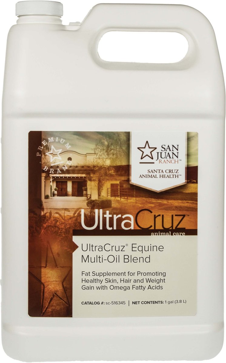 UltraCruz Multi-Oil Blend Skin and Coat Care Liquid Horse Supplement