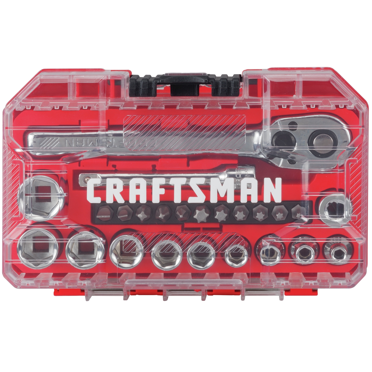 Craftsman 1/4 in. drive SAE 6 Point Mechanic\u0027s Tool Set 24 pc