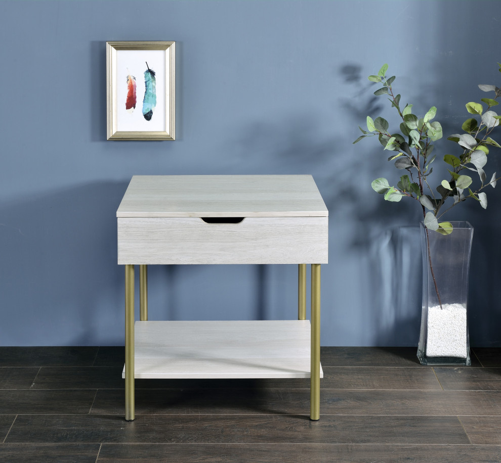 Whitman Square End Table   Contemporary   Side Tables And End Tables   by Steve Silver  Houzz