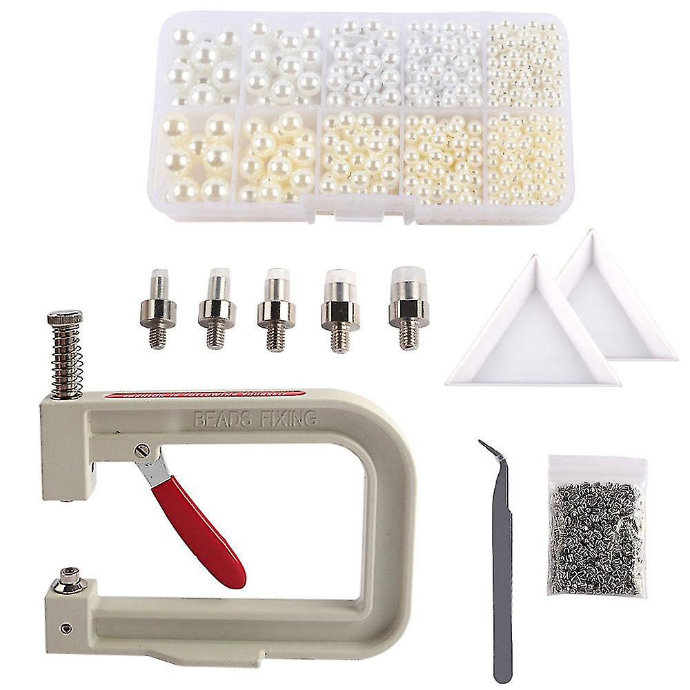 Jewelry Pearl Setting Machine Tools Beads Rivet Fixing Machine