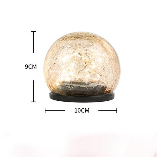 Solar Garden Light Outdoor Lawn Lamp Glass Ball Lamps Waterproof Solar Lamp Courtyard Garden Decoration For Street Balcony