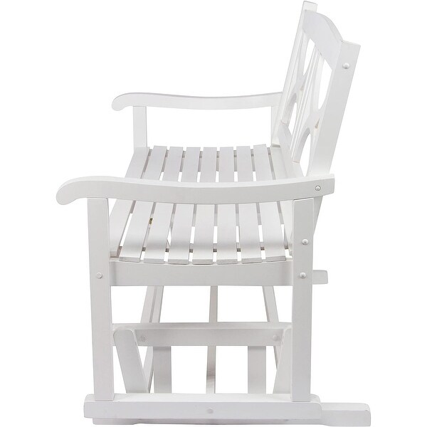 Torrey Loveseat Porch Glider Bench