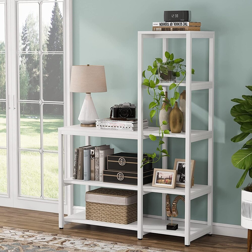 5 Tier Bookshelf  Ladder Conner Bookshelves Etagere Bookcase