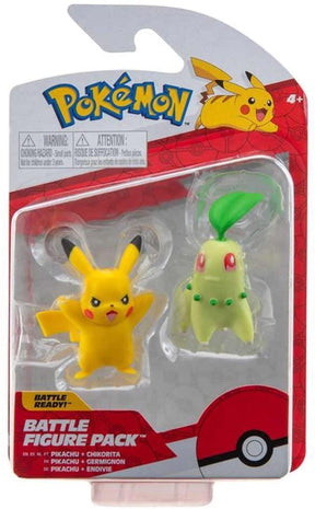 Jazwares JZW 95007CHPI C Pokemon 2 Inch Battle Fig...