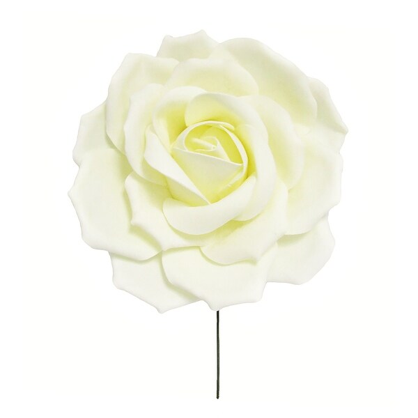 Set of 2 Large Foam Rose Stem Wall Decor Backdrop Art Crafts 16in