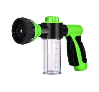 Garden Home Portable Garden Water Pipe Car Wash Water Gun 8 Features Plastic Gram Adjustment Sprinkler High Pressure Foam Water