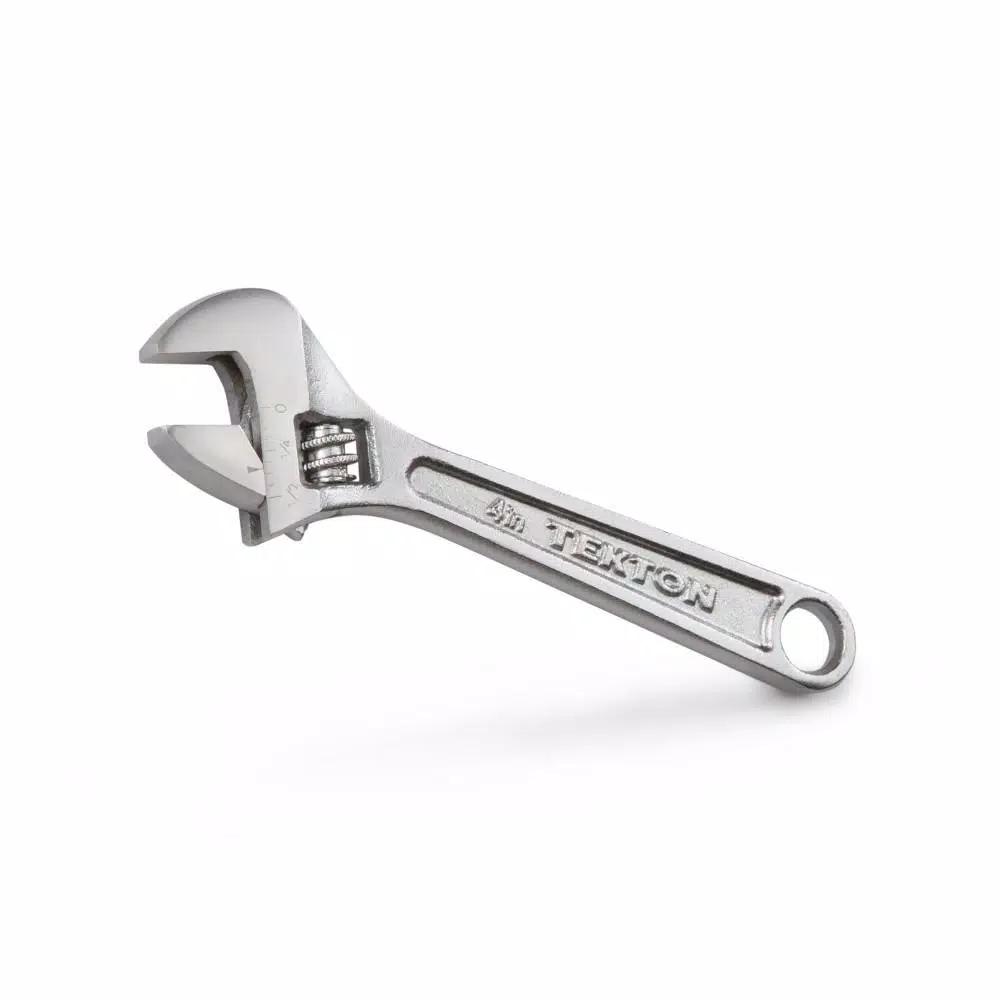 TEKTON 4 in. Adjustable Wrench and#8211; XDC Depot