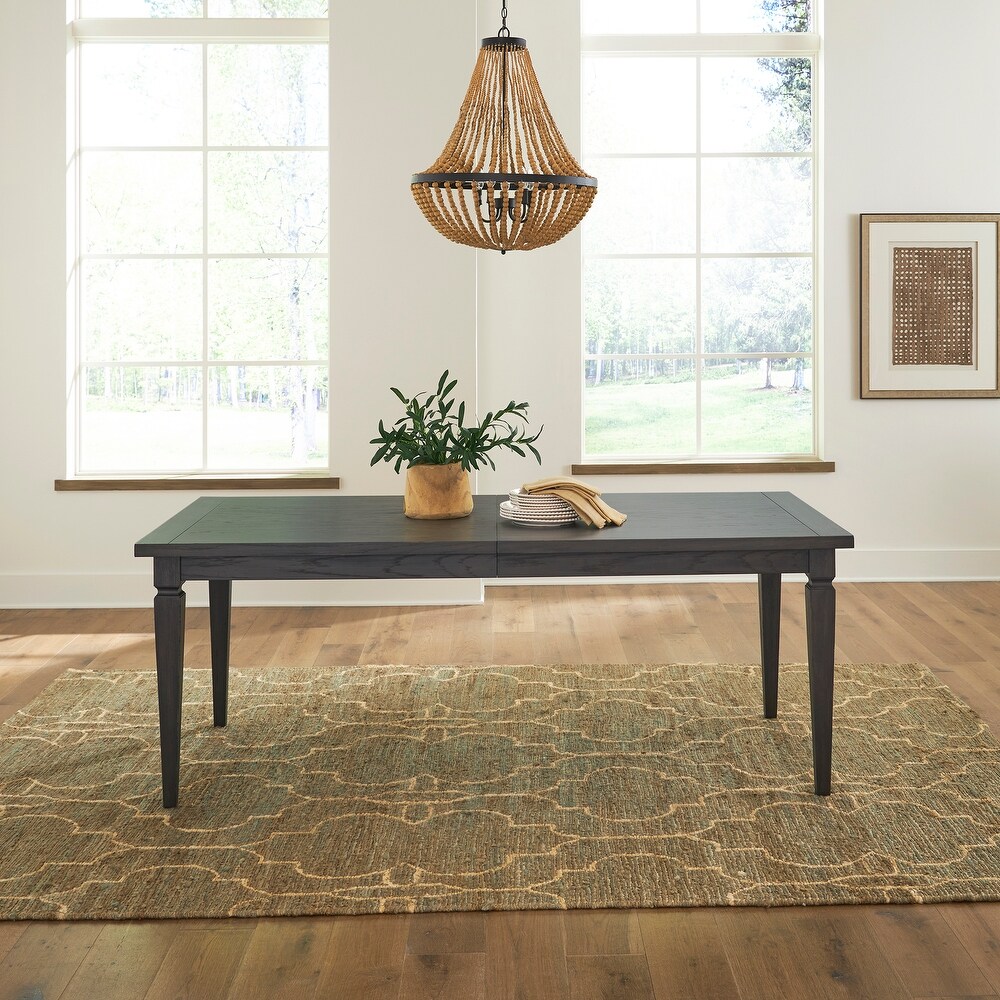 Caruso Heights Blackstone 5 Piece Rectangular Table Set