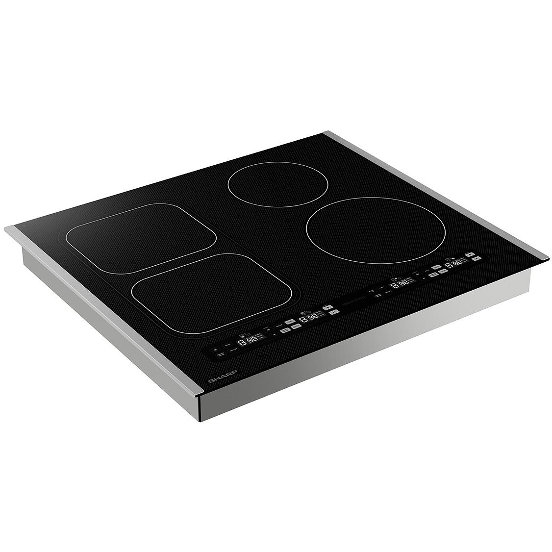 Sharp 24-inch Built-in Induction Cooktop SCH2443GB