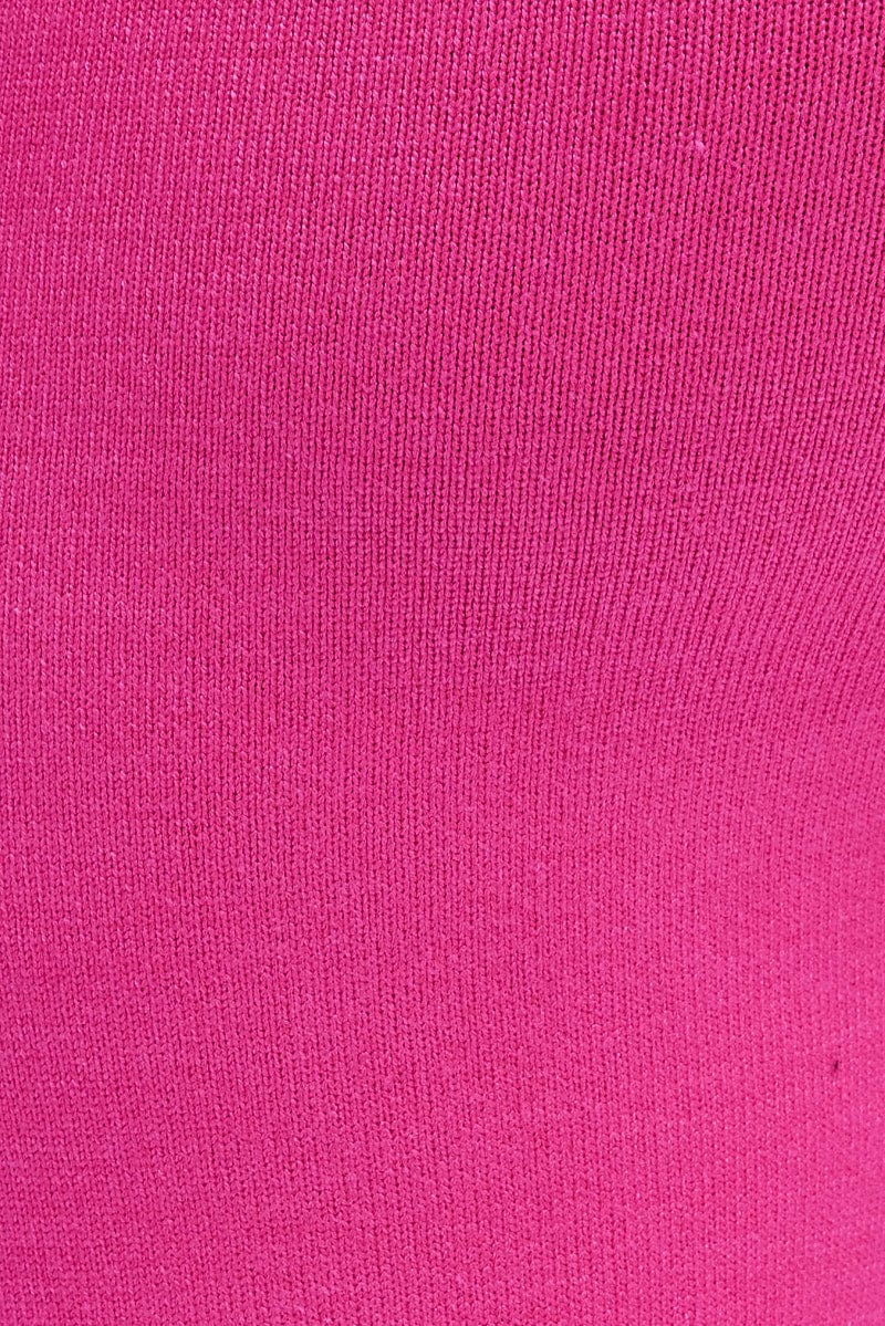 Pink Knit Lounge Pants