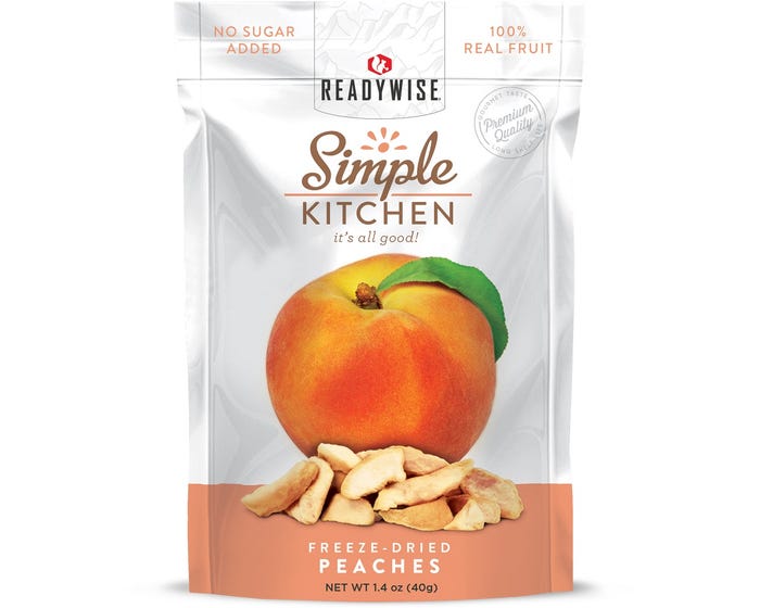 Readywise Freeze Dried Peaches - 50570044