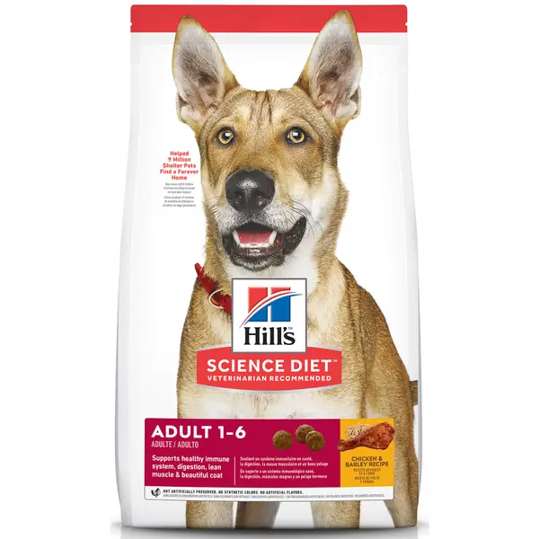 Hill's Science Diet Adult Chicken and Barley Recipe Dry Dog Food