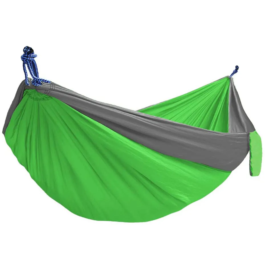 Easy Setup Lightweight Nylon Camping Hammock Swings with Installation Tools