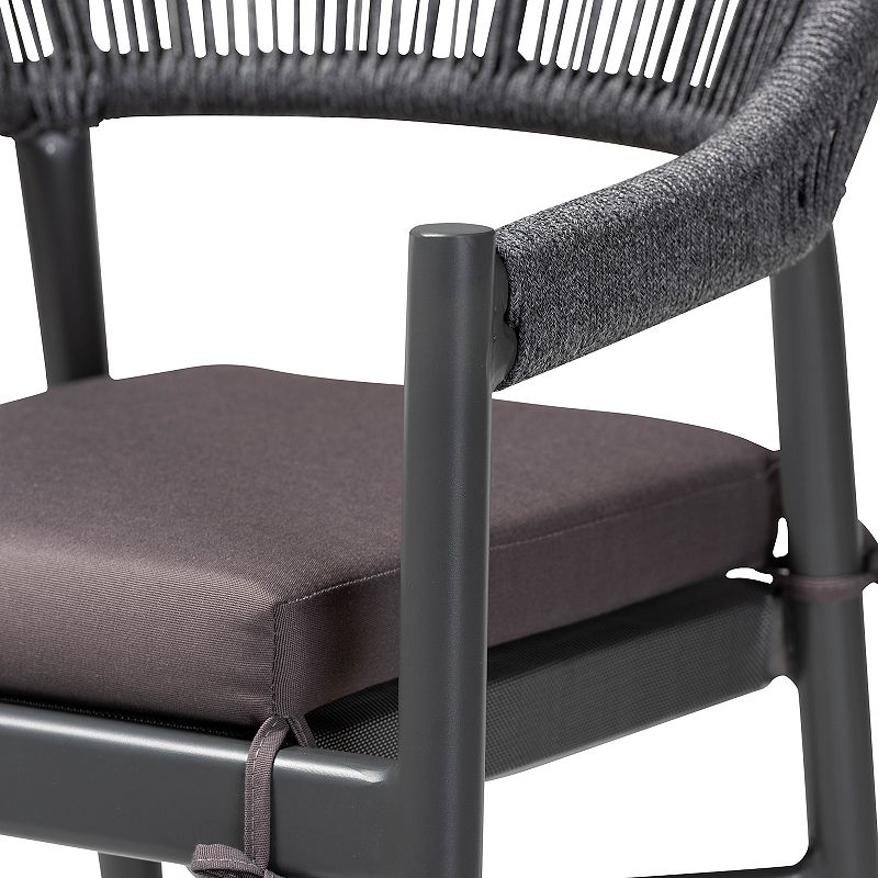 Baxton Studio Wendell Outdoor Bar Stool