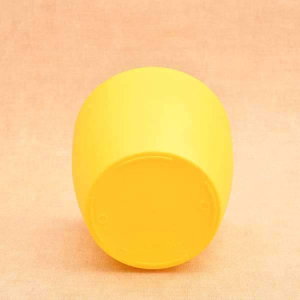 9.1 inch (23 cm) Ronda No. 2320 Round Plastic Planter (Yellow) (set of 3)