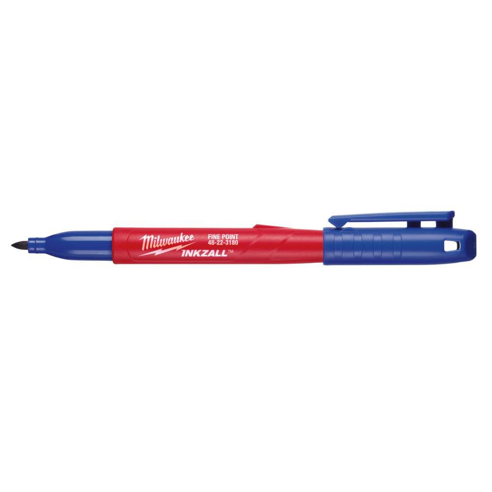 MW INKZALL Blue Fine Point Marker 48-22-3180 from MW