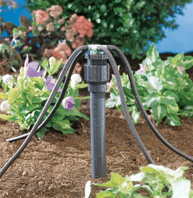 Orbit Drip Irrigation System 4-Port Watering Manifold， 1/4