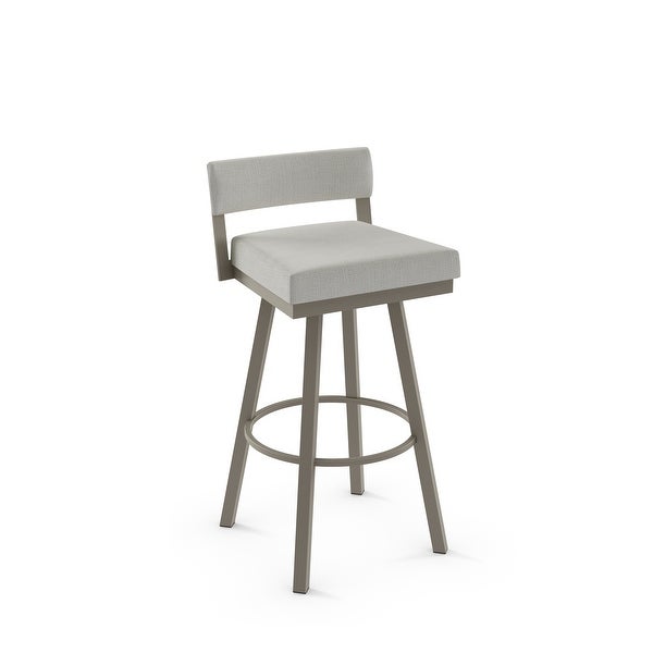 Amisco Travis Swivel Counter and Bar Stool