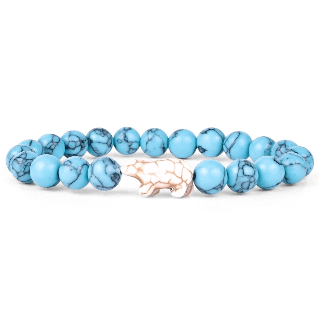 Fahlo  The Venture Bracelet in Glacier Blue-Polar Bears-Tracking Bracelet