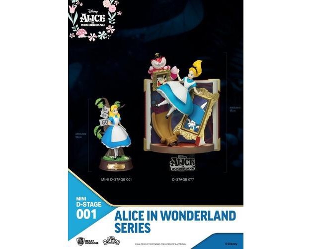 Beast Kingdom Beast Kingdom Alice In Wonderland Mini D stage 001 Alice Statue