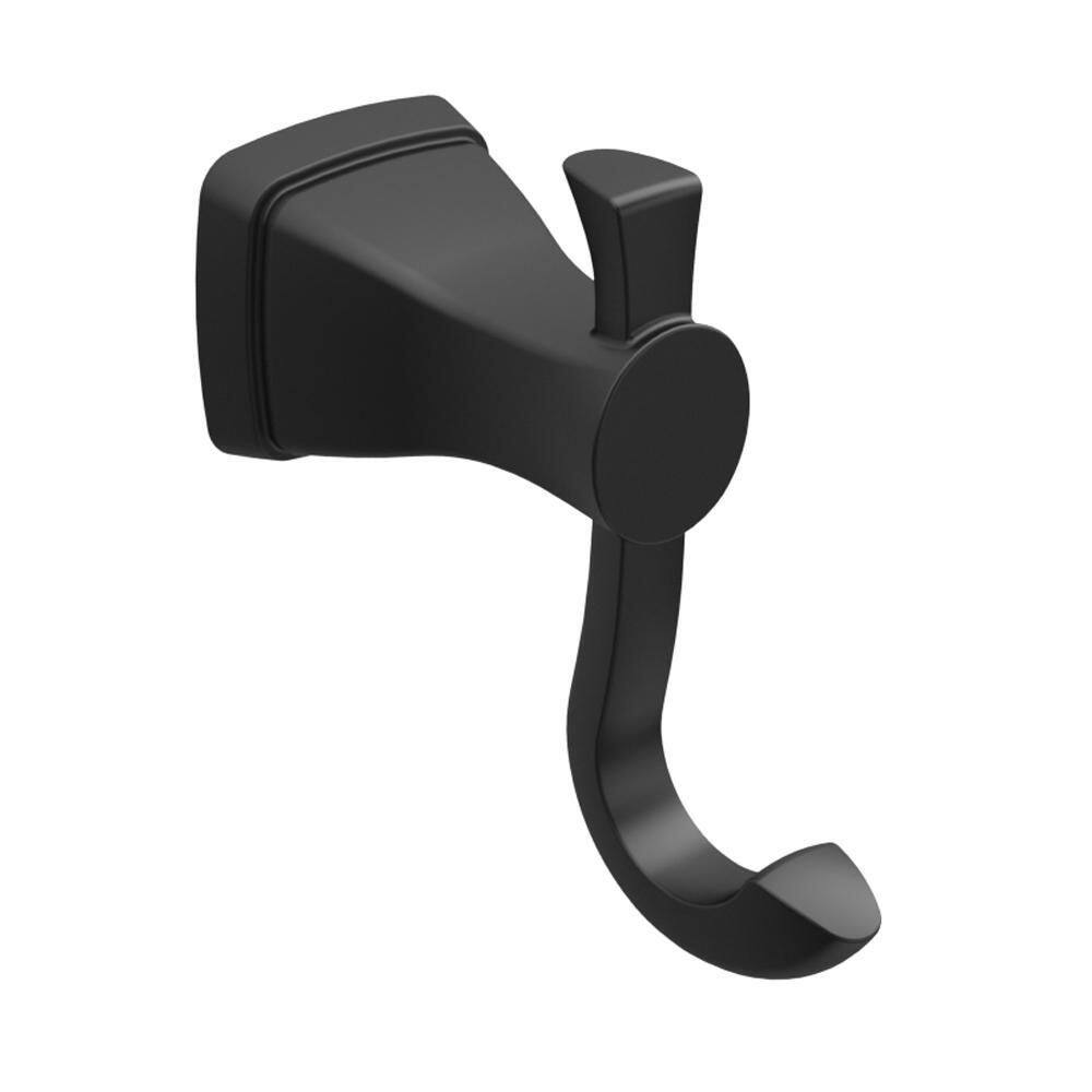 Glacier Bay Calandine Robe Hook Matte Black BTH-003-431-MBL