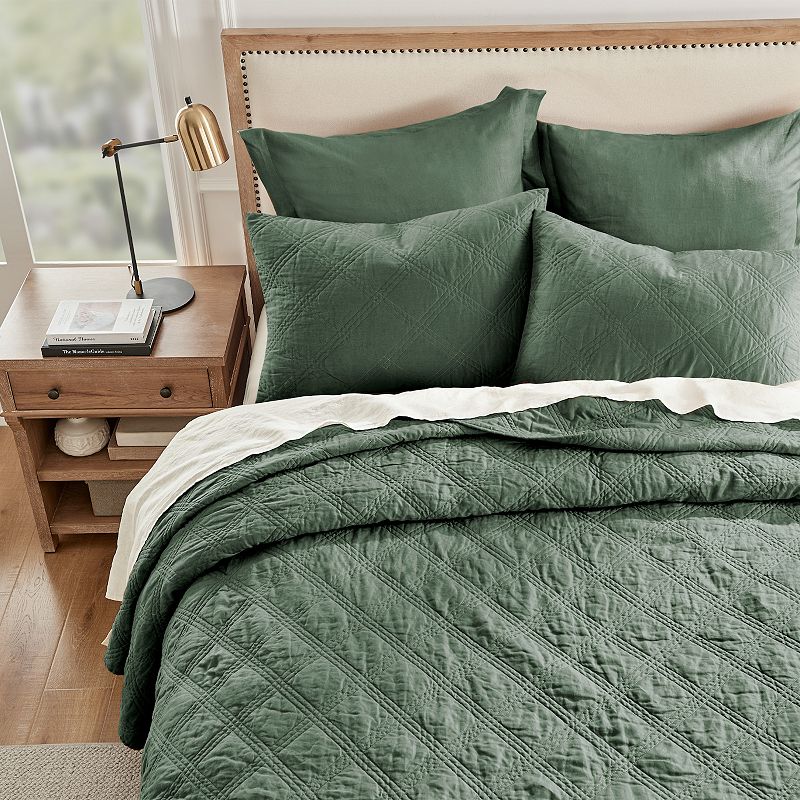 Levtex Home Green Forrest Quilt or Shams