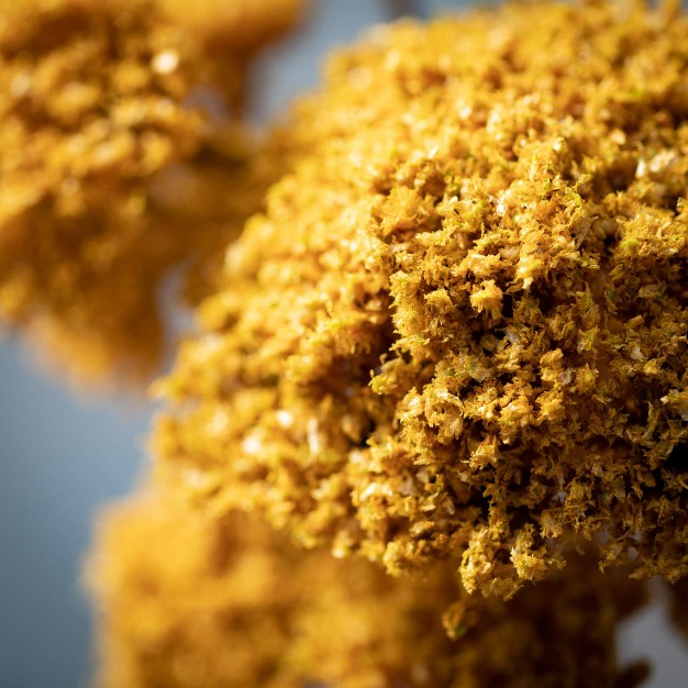 Artificial Mustard Yellow Yarrow Bunch