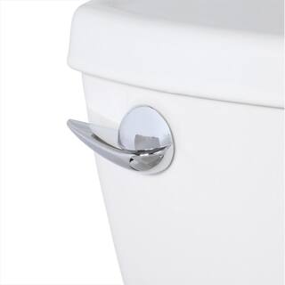 American Standard Cadet 3 PowerWash 10 in. Rough-in 2-Piece 1.28 GPF Single Flush High-Efficiency Round Toilet in White 270DB101.020