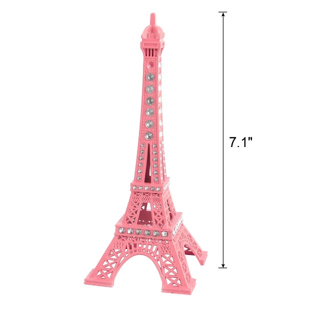 Unique Bargains Metal Household Desk Miniature Statue Eiffel Tower Model Souvenir Decor