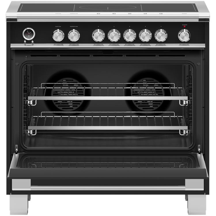 Fisher & Paykel 36-inch Freestanding Electric Range with Induction Technology OR36SCI6B1