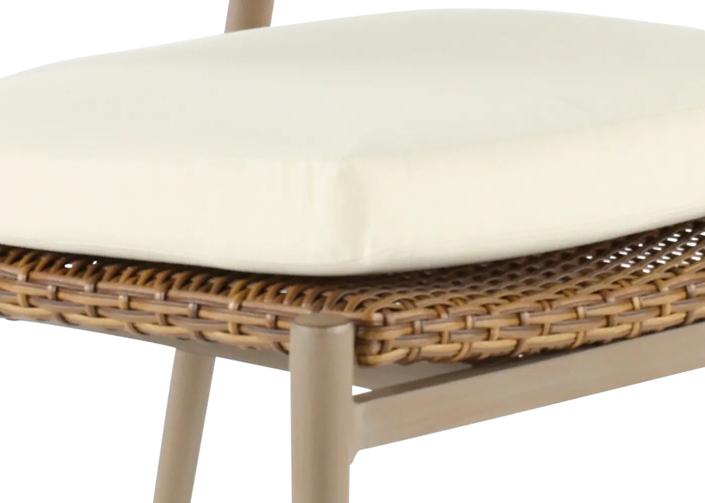 Drew and Jonathan Home Skyview Brown Patio Dining Chair