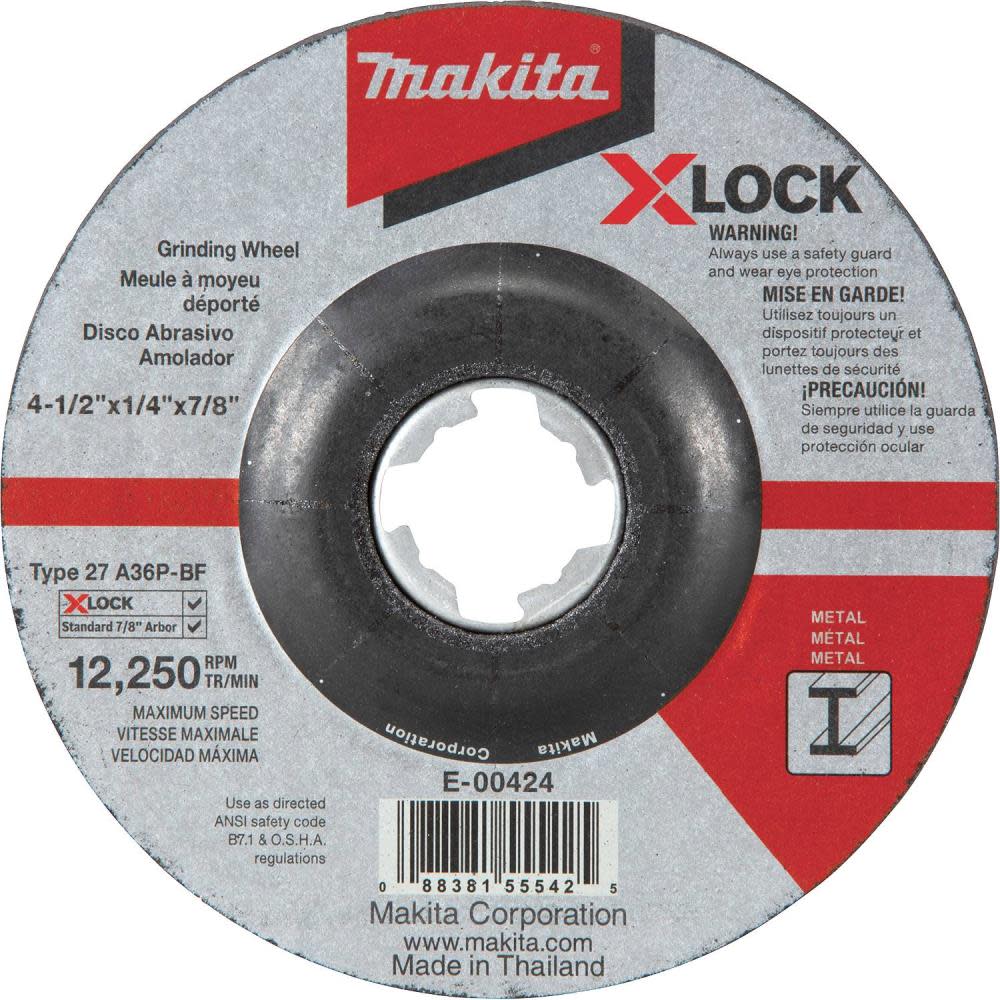 Makita X-LOCK 4-1/2