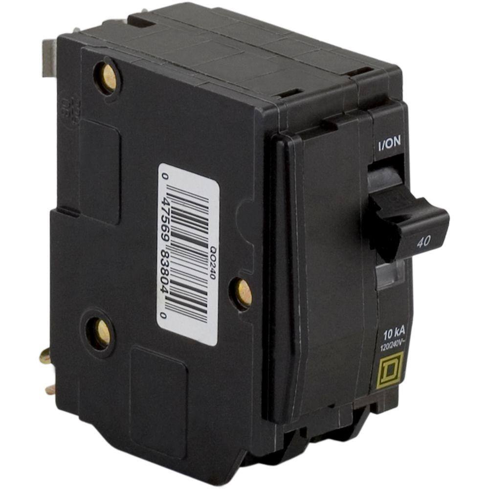 Square D QO 40 Amp 2-Pole Circuit Breaker(QO240CP) QO240CP