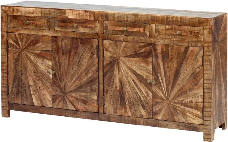 Cayley Natural Mango Wood Dining Room Sideboard