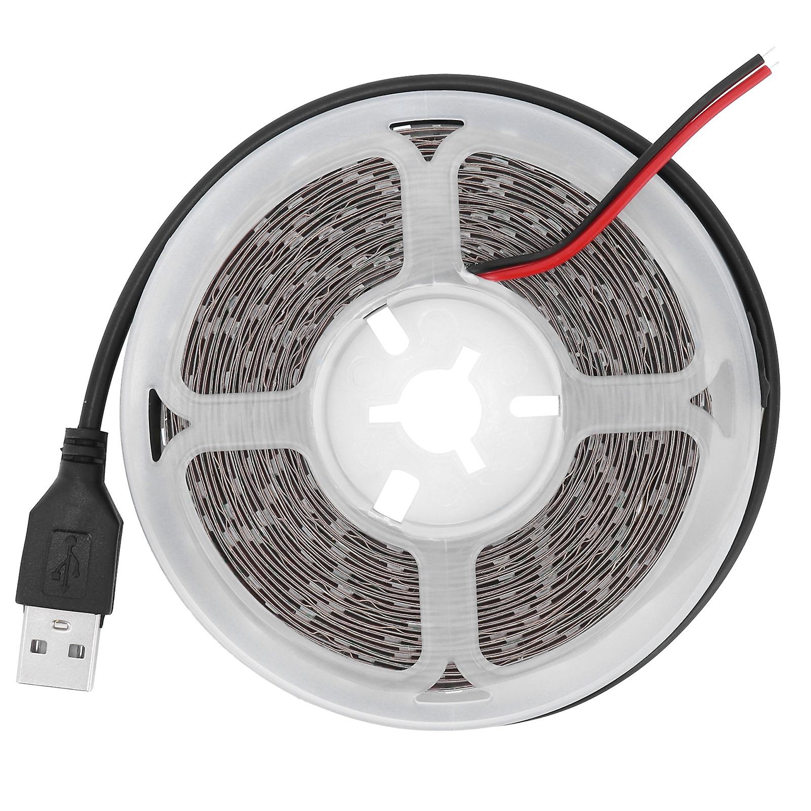 RGB Flexible Strip Lights USB Powered Low Voltage 5V LED Light Strip for Bedroom Bar KTVRed Light