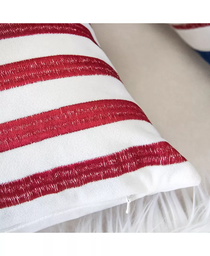 Homey Cozy Flag Independence Day Rectangle Decorative Throw Pillow