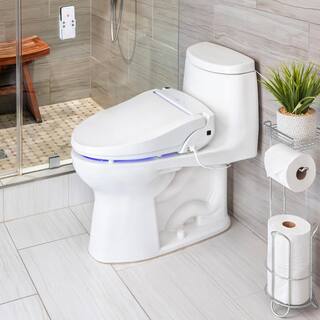 Brondell Swash Select Electric Bidet Seat for Round Toilets in White BL97-RW